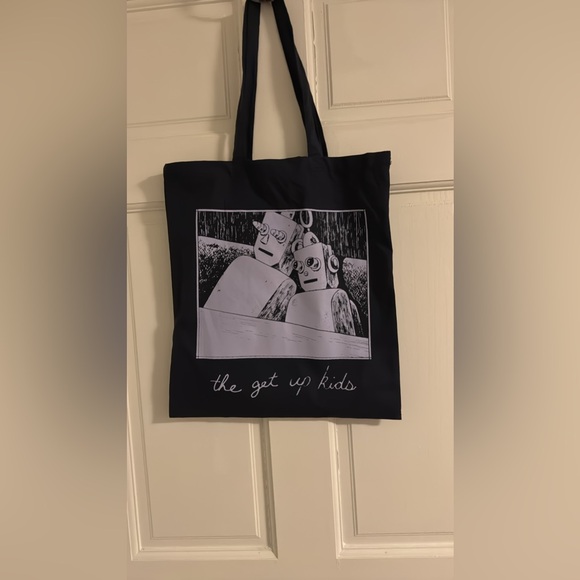 Brand new navy blue tote bag- The get up kids tour - Picture 2 of 3